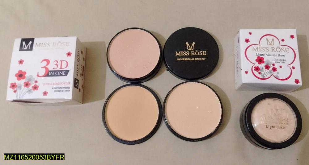 Miss Rose 2 in 1 Matte Face Powder & Base Set