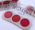 3 Color Blush Kit Matte Berry Pink Red Pakistan