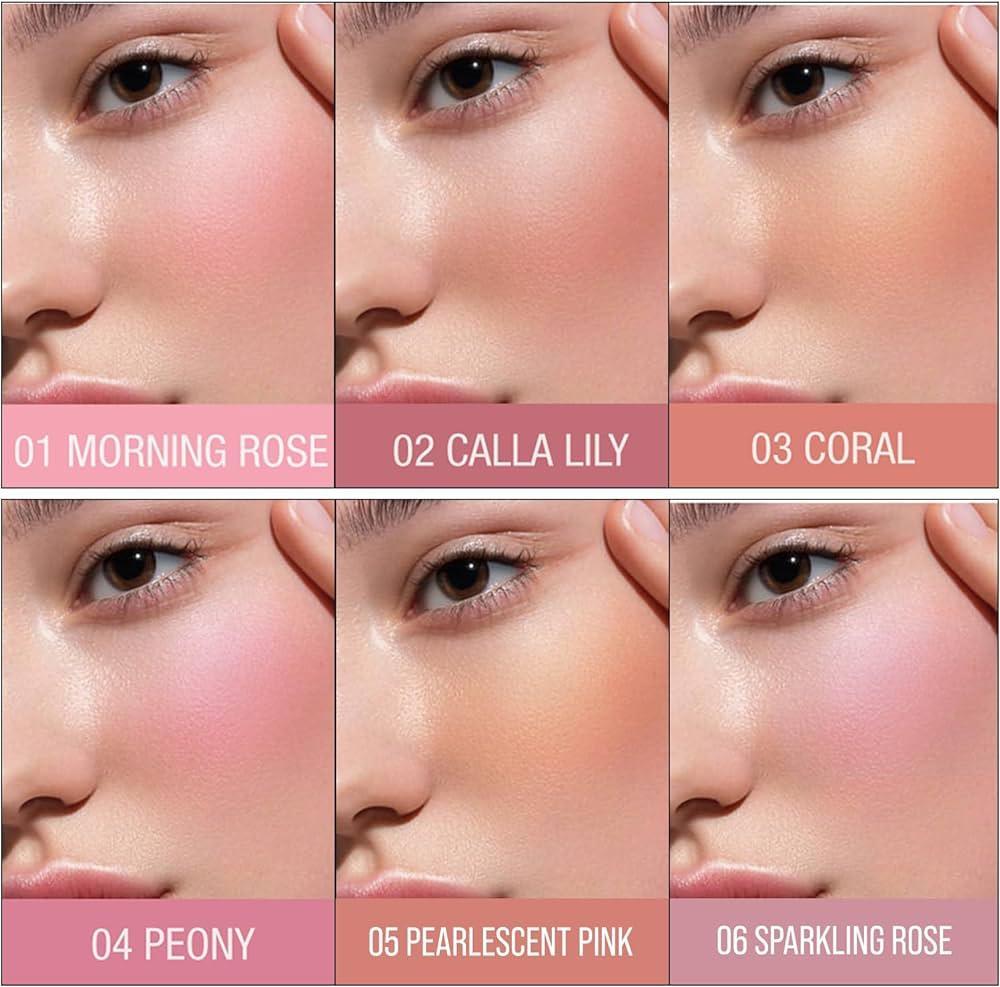 High Pigment Liquid Blush Coral Pink Red Pakistan
