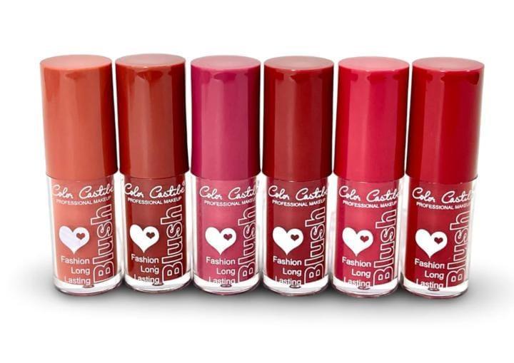 High Pigment Liquid Blush Coral Pink Red Pakistan