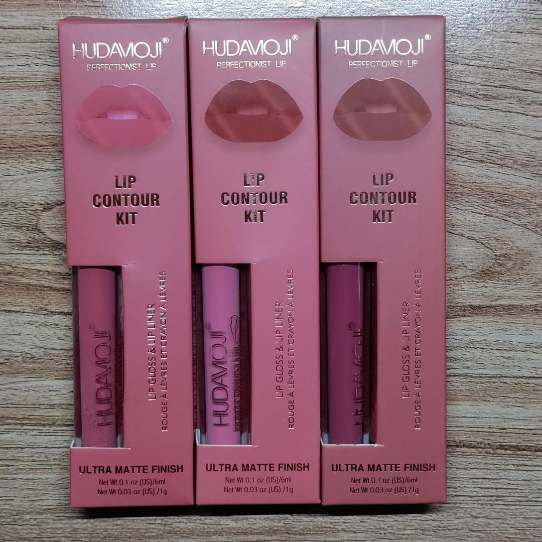 Ultra Matte Lip Gloss & Pencil Set for Pakistani Lips