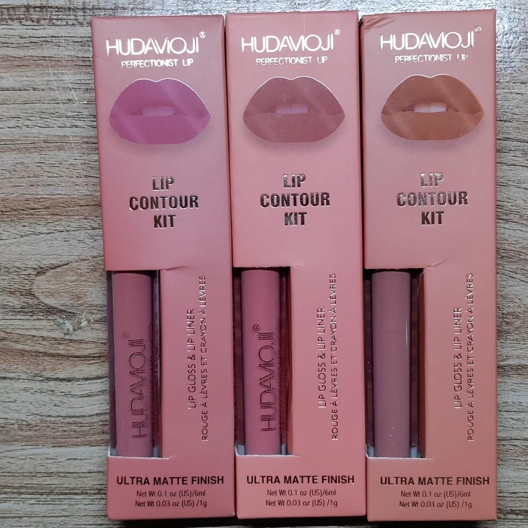 Ultra Matte Lip Gloss & Pencil Set for Pakistani Lips