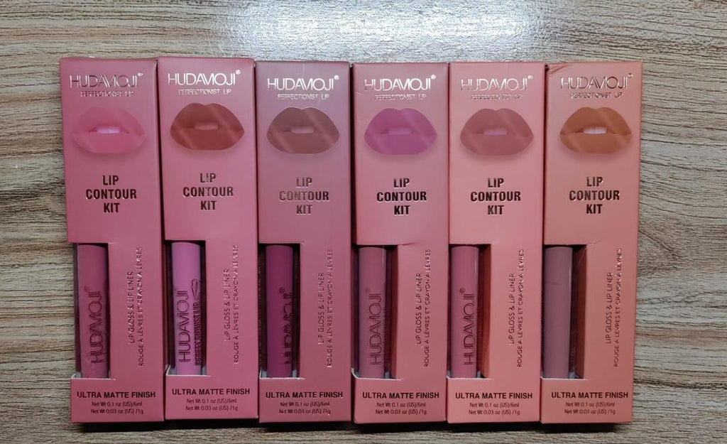 Ultra Matte Lip Gloss & Pencil Set for Pakistani Lips