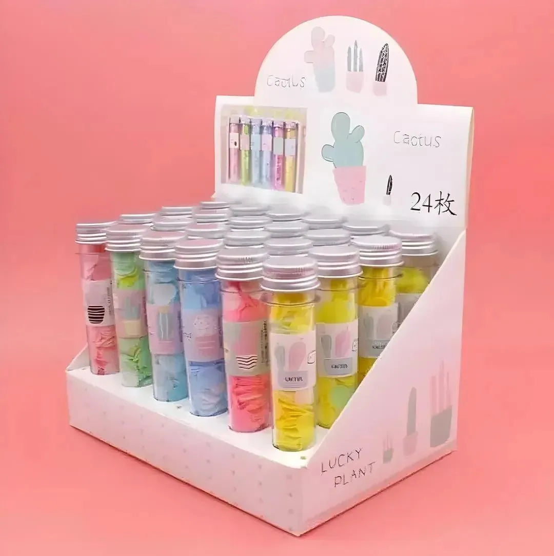 Multicolor Scented Paper Soaps ABS Plastic Travel Kit