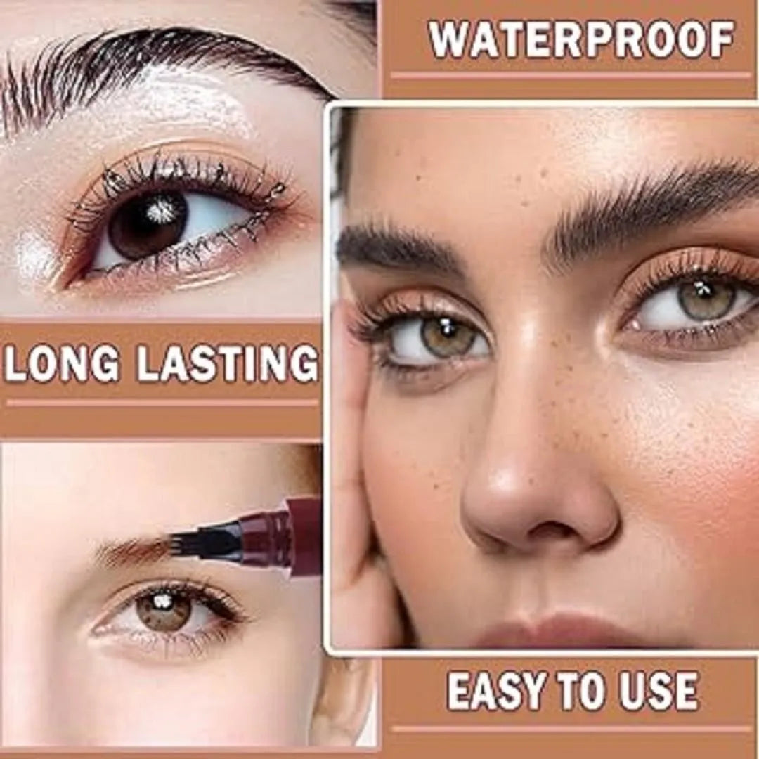 Waterproof Eyebrow Pencil Brown Long Lasting