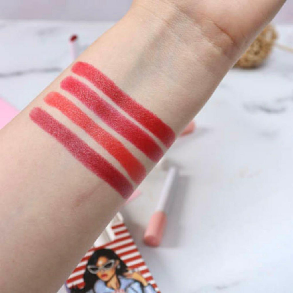 High Pigmented Lipstick Set 4 Pcs Creamy Long Lasting