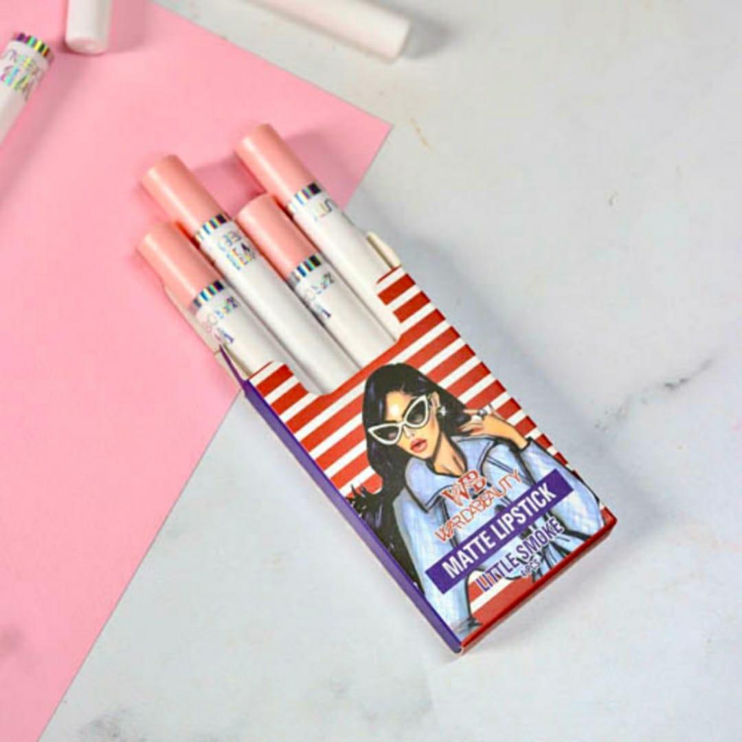High Pigmented Lipstick Set 4 Pcs Creamy Long Lasting