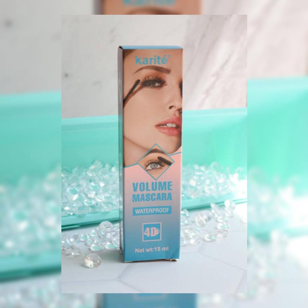 Karite 4D Volumizing Waterproof Mascara 15ml Matte Finish