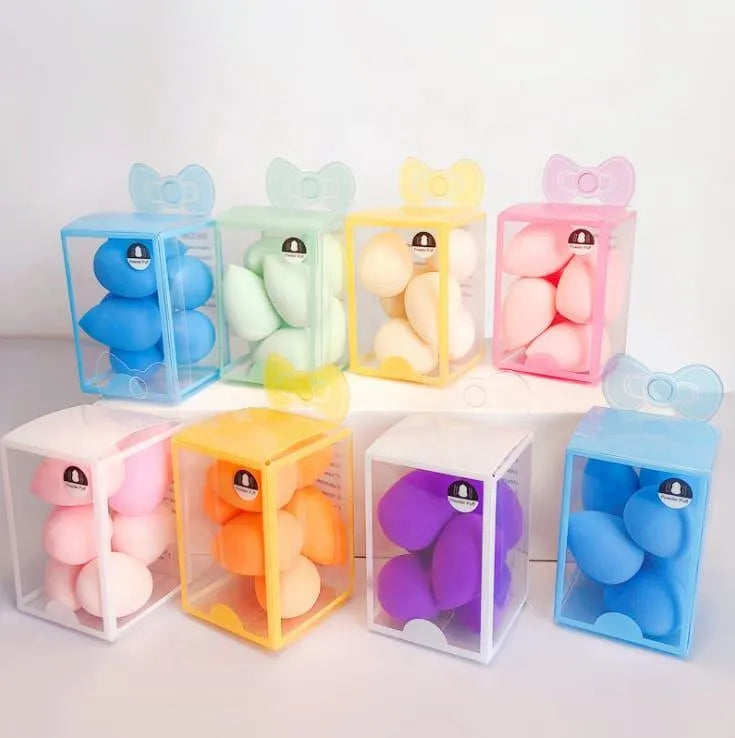 Multicolor Bow Blending Tools for Makeup Gifting