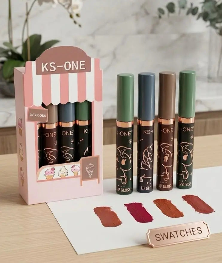 Bold Coverage Lip Gloss 3 Pcs