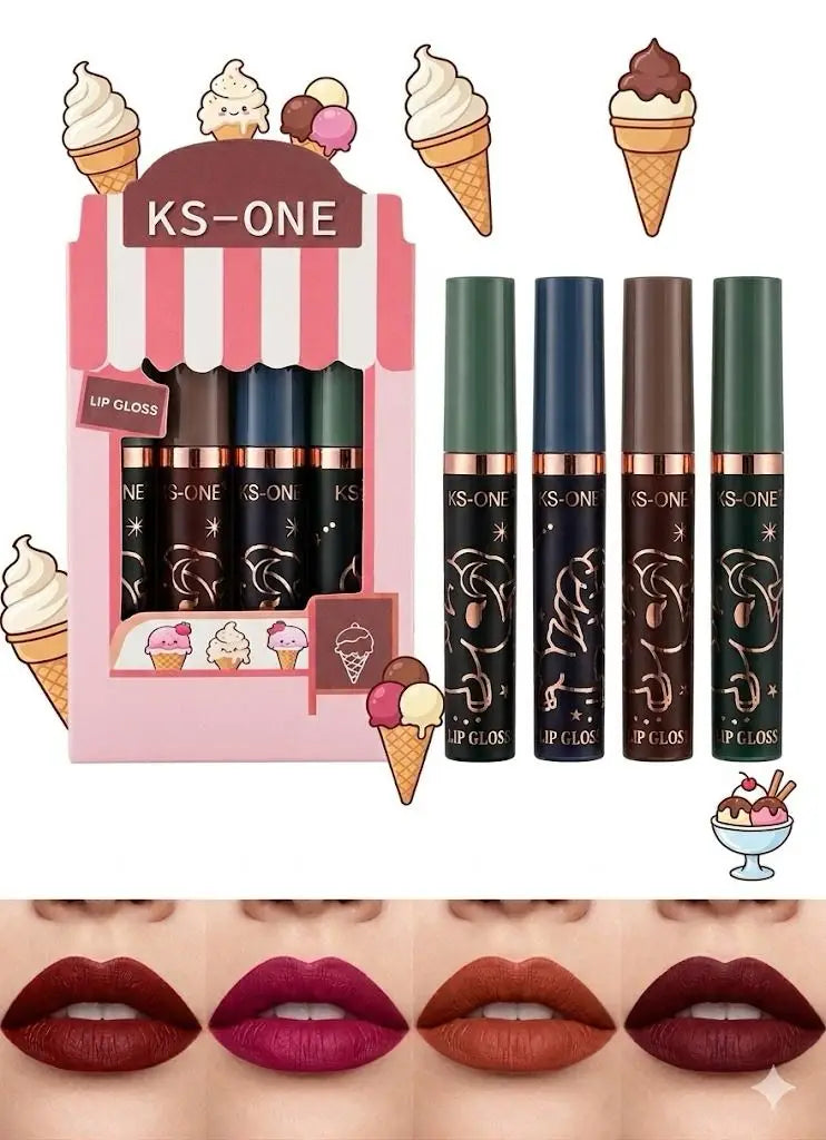 Bold Coverage Lip Gloss 3 Pcs