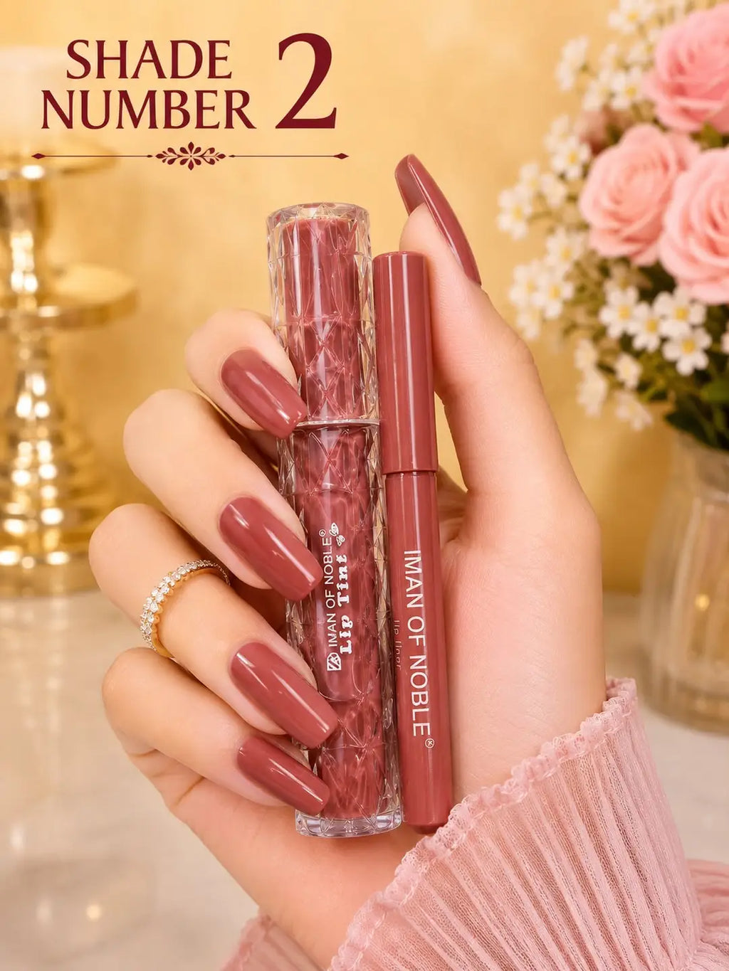 `Iman Of Noble Gloss & Pencil  2 in 1