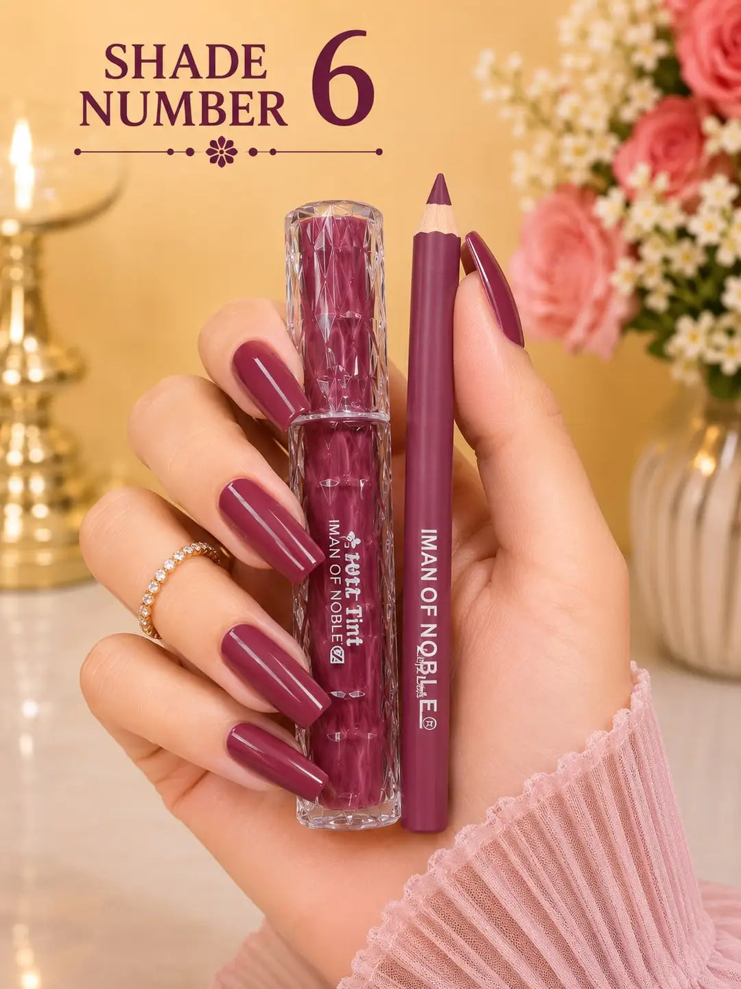 `Iman Of Noble Gloss & Pencil  2 in 1