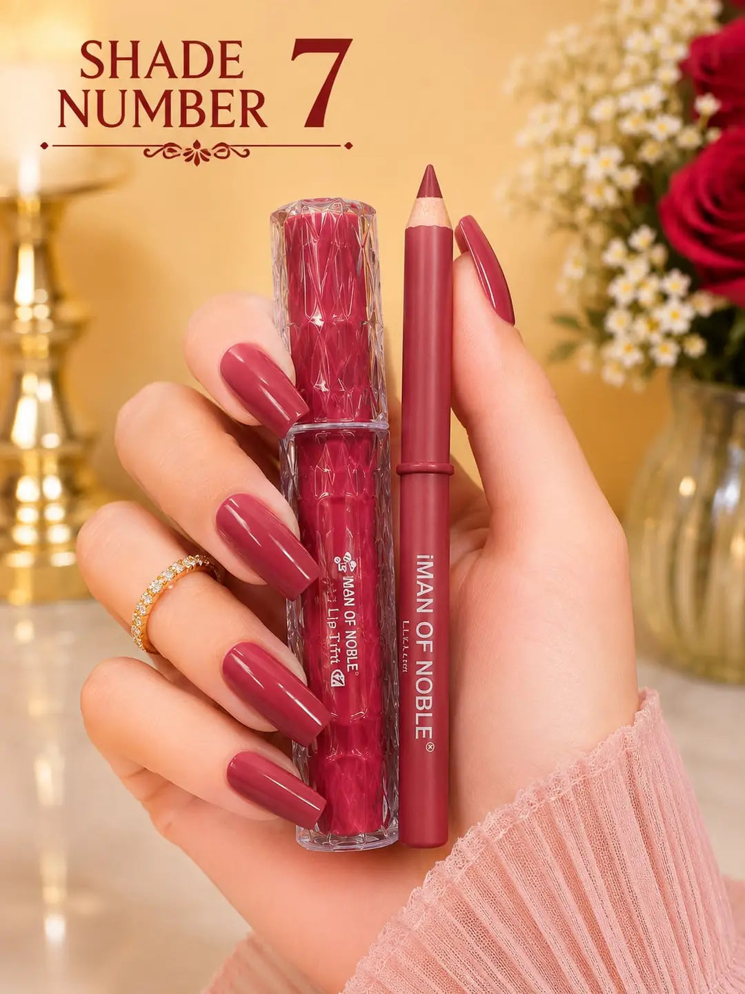 `Iman Of Noble Gloss & Pencil  2 in 1