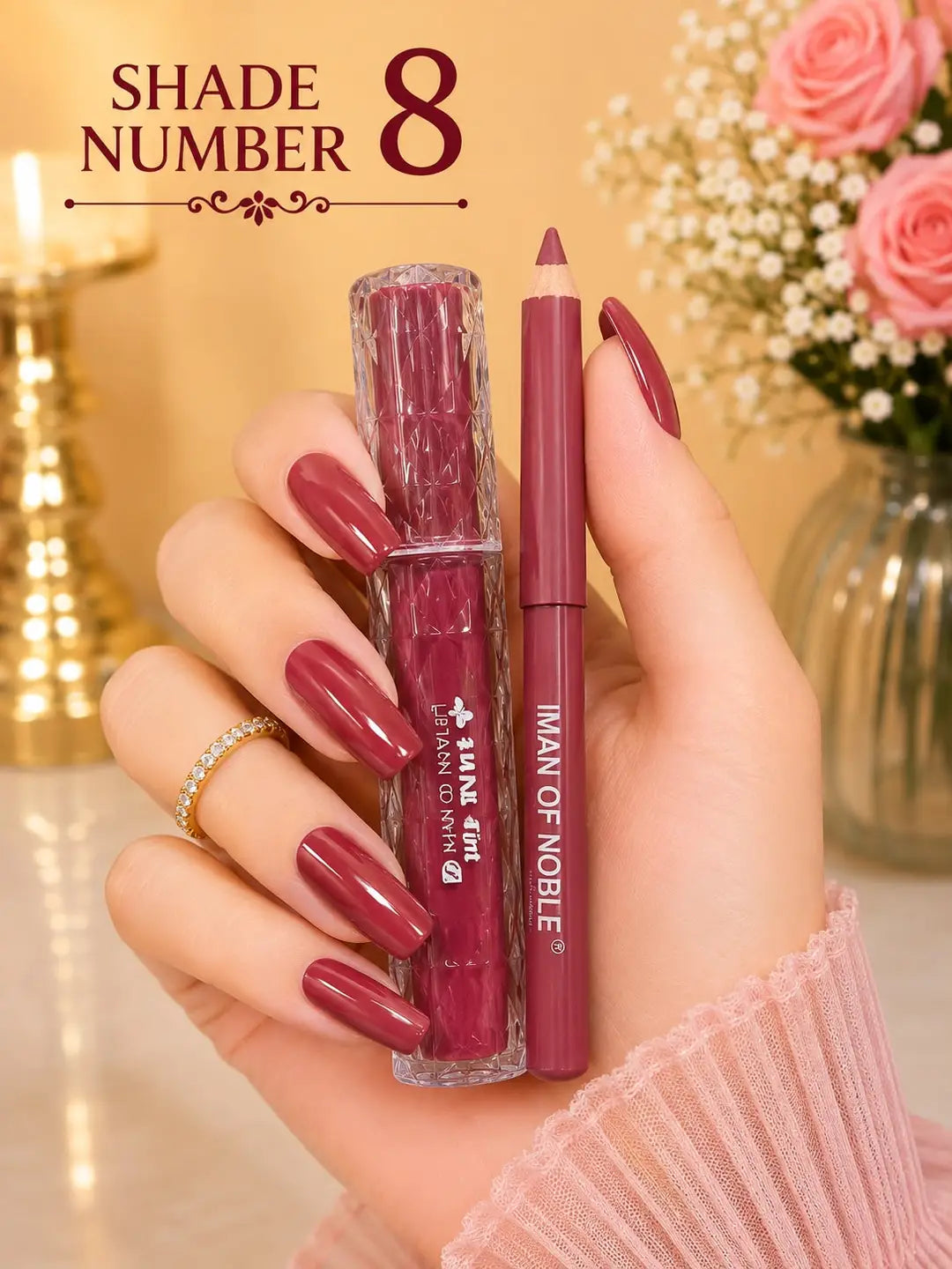 `Iman Of Noble Gloss & Pencil  2 in 1