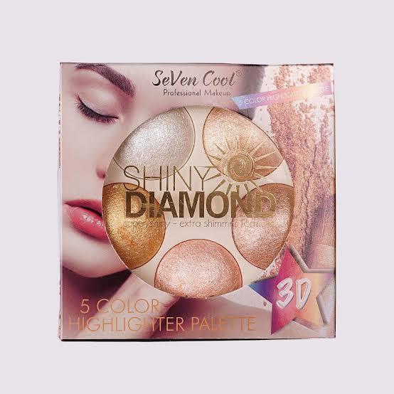 5-in-1 Highlighter Palette for Pakistani Shoppers