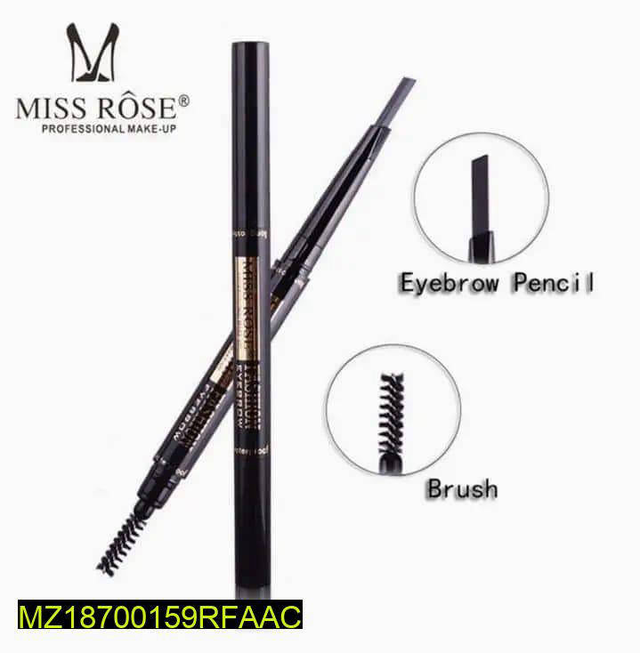 Waterproof Eyebrow Pencil Very Black Pencil