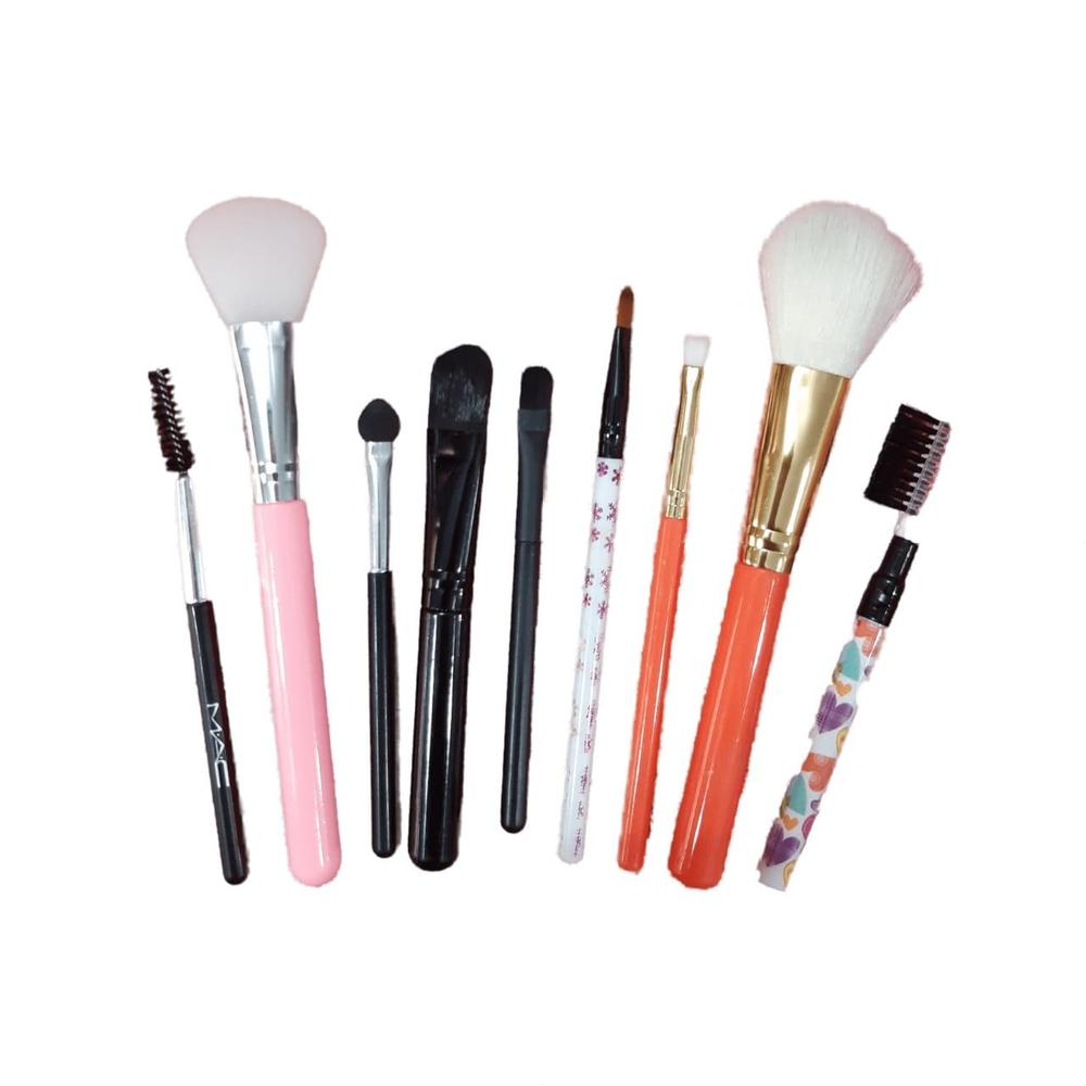 Premium Synthetic Makeup Brush Set of 9 for All Seasons