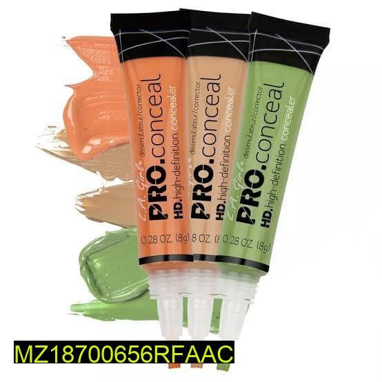 HD Pro High Coverage Concealer Pack of 3 Matte Finish