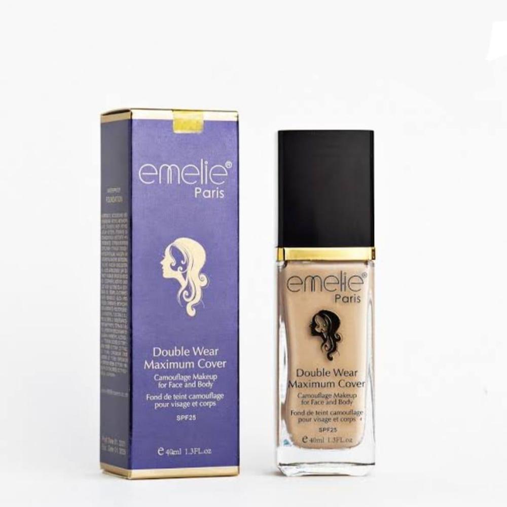 Emelie Paris Double Wear Foundation 30ml SPF 25