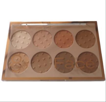 Premium Contour Kit for Pakistani Women - 8 Shades All Skin Tones