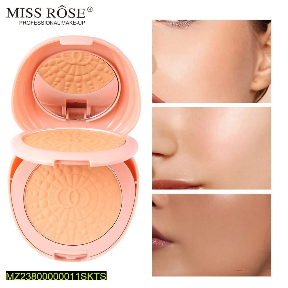 Miss Rose Professional Makeup Face Powder Compact