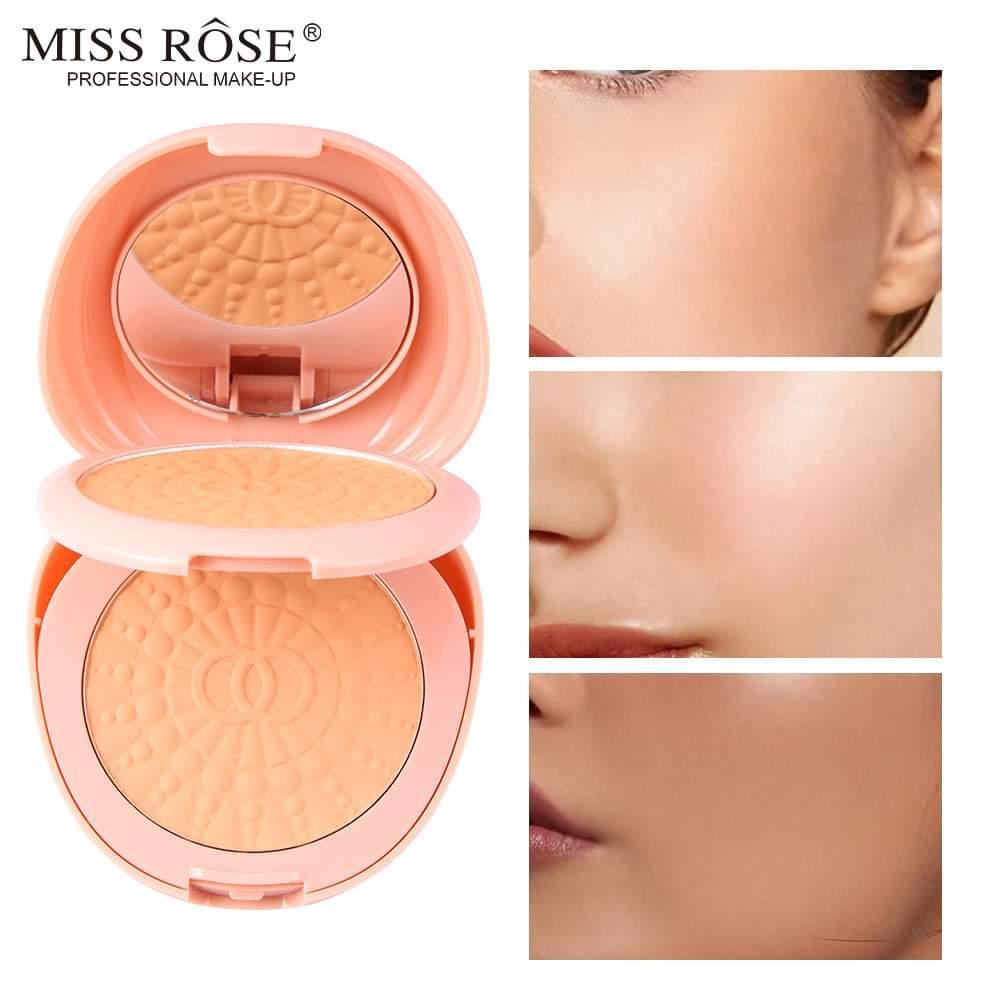 Miss Rose Professional Makeup Face Powder Compact