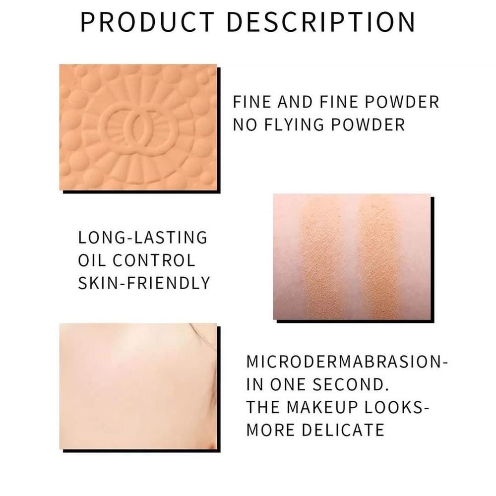 Miss Rose Professional Makeup Face Powder Compact