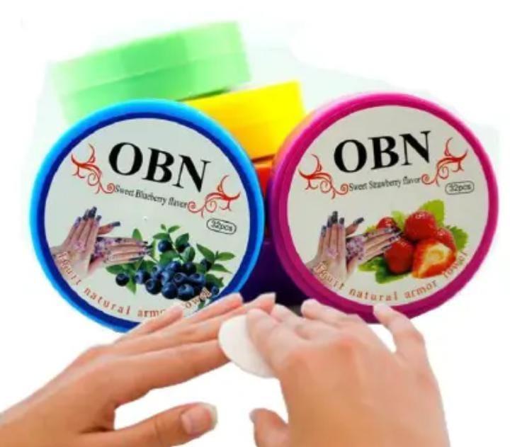 Premium Nail Polish Remover Wipes for Home & Travel