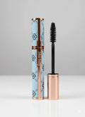 Premium Quality Mascara for Dry Lashes, Rose Gold & Blue Design