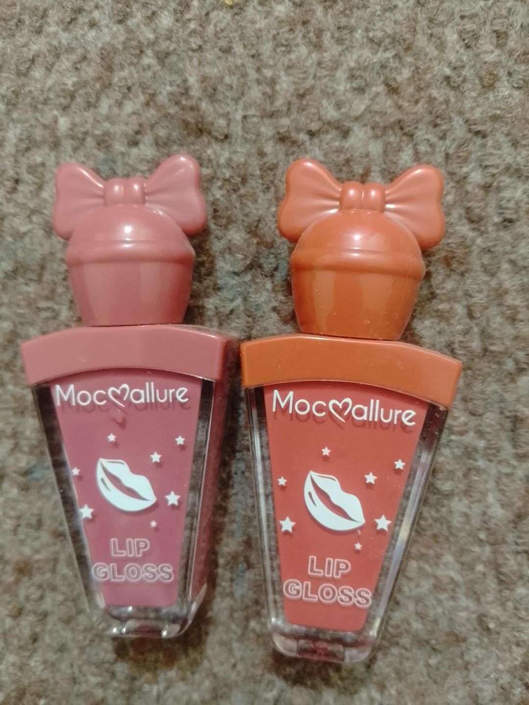 Velvet Glossy Lip Gloss Bow Cap Multi Color