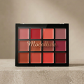 Mocallure 12-Color Creamy Lipstick Blush Palette